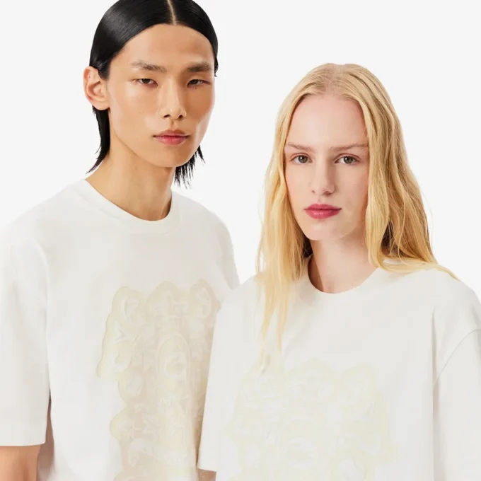 Runway Shield Print T-skjorte