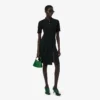 Runway Slim Fit Silk Mini-Piqua Pologensere