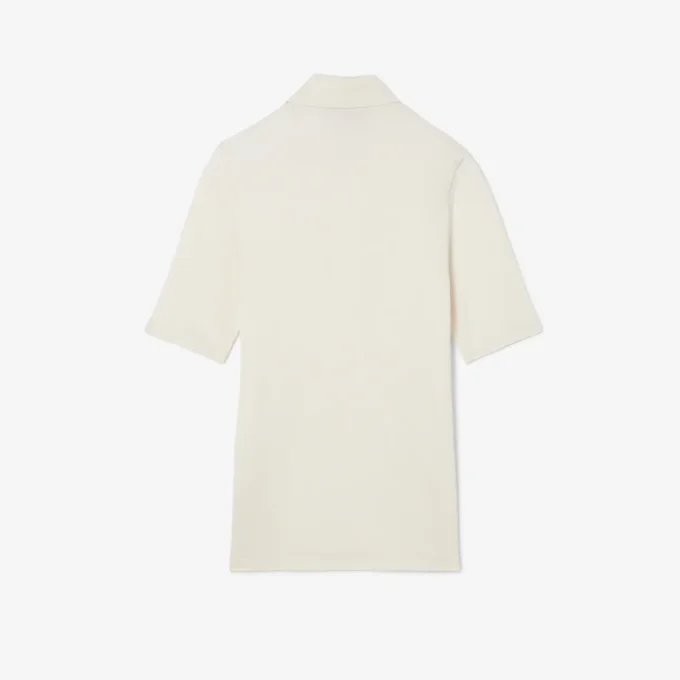 Runway Slim Fit Silk Mini-Piqua Pologensere