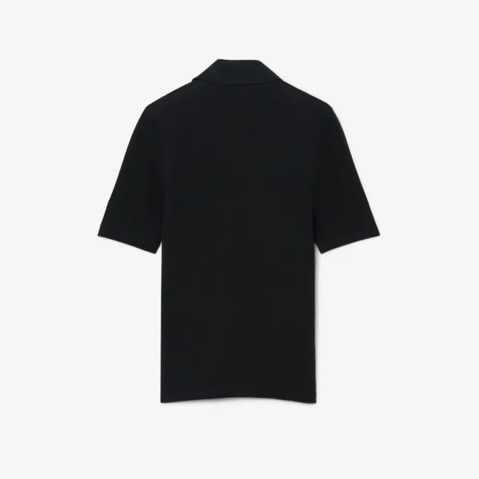 Runway Slim Fit Silk Mini-Piqua Pologensere