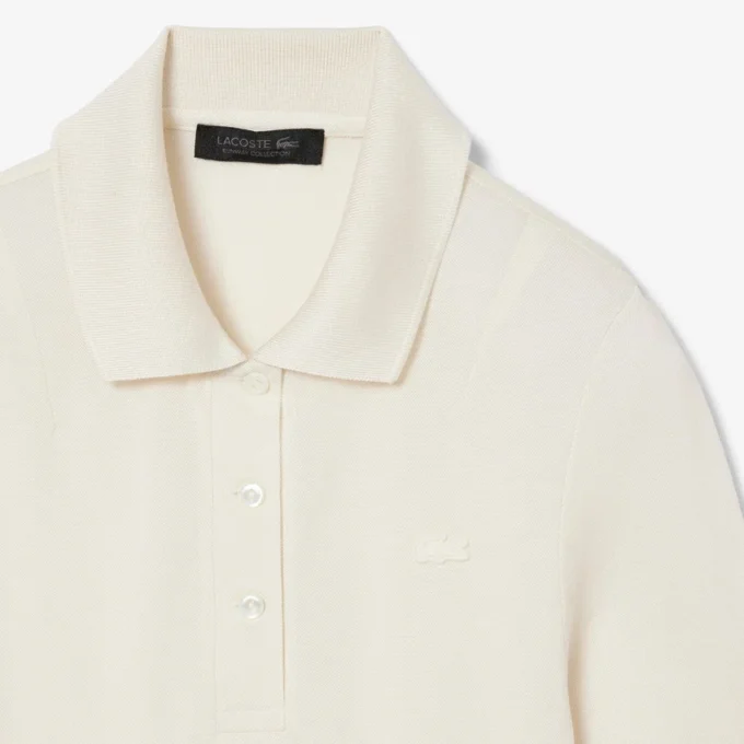 Runway Slim Fit Silk Mini-Piqua Pologensere