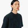 Runway-T-skjorte med brodert krokodille