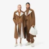 Runway-trenchcoat i ullblanding