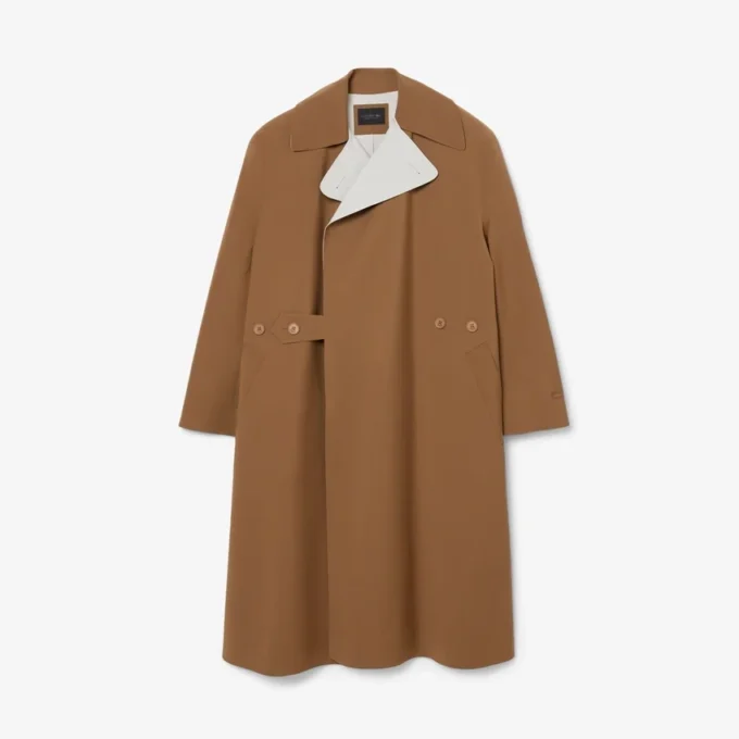 Runway-trenchcoat i ullblanding
