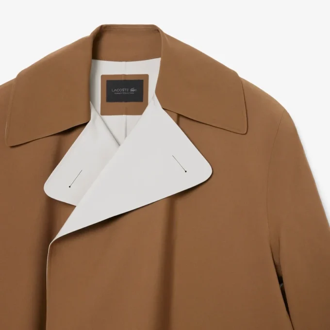 Runway-trenchcoat i ullblanding