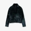 Runway-velourgenser med polokrage