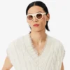 Runway-vest i kabelstrikket ull