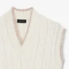 Runway-vest i kabelstrikket ull