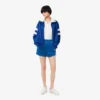 Satin Jersey Pointelle Stripe Shorts for kvinner
