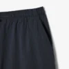 Seersucker-shorts i bomull