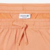 Seersucker-shorts i bomull