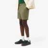 Shorts i bomullsstretch med normal passform
