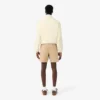 Shorts i bomullsstretch med normal passform