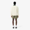Shorts i bomullsstretch med normal passform