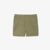 Shorts i bomullsstretch med normal passform
