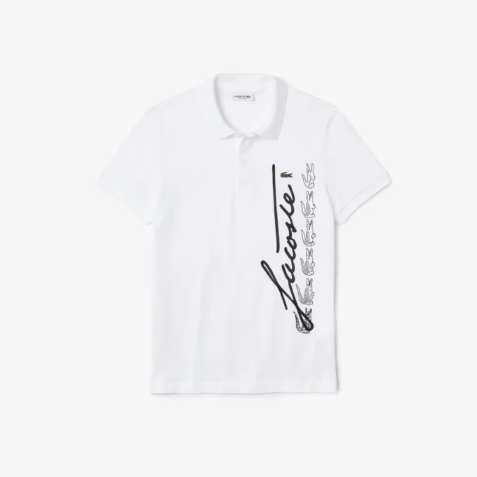 Signature Cotton Piqua-pologensere for menn med normal passform