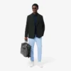 Skjorte i poplin med stretch og normal passform