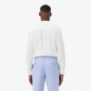 Skjorte i poplin med stretch og normal passform