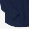 Skjorte i poplin med stretch og normal passform