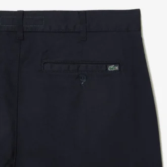 Slim fit-bukse i stretchbomull for menn