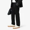 Slim fit-bukse i stretchbomull for menn