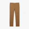 Slim fit-bukse i stretchbomull for menn