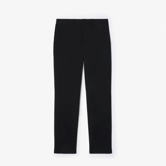 Slim fit-bukse i stretchbomull for menn