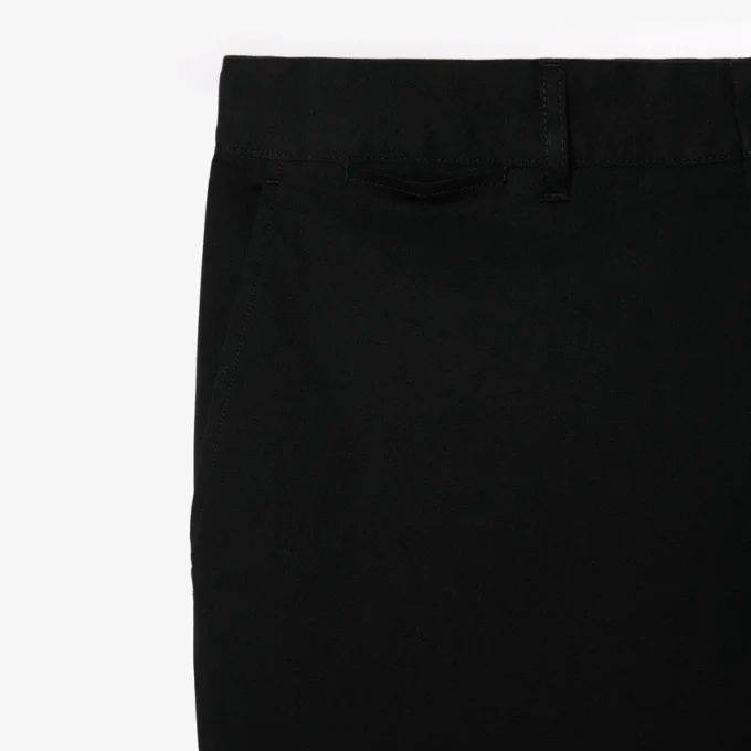 Slim fit-bukse i stretchbomull for menn
