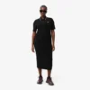 Slim fit Diamanta-kjole med krokodille-pologensere for kvinner