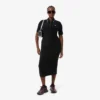 Slim fit Diamanta-kjole med krokodille-pologensere for kvinner