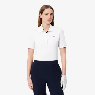 Slim fit golfpolo med UV-beskyttelse for kvinner
