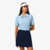 Slim fit golfpolo med UV-beskyttelse for kvinner
