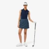 Slim fit golfpolo med UV-beskyttelse for kvinner