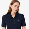 Slim fit golfpolo med UV-beskyttelse for kvinner