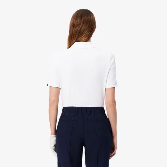 Slim fit golfpolo med UV-beskyttelse for kvinner