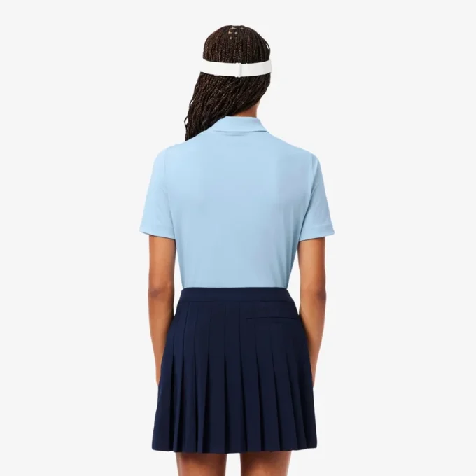 Slim fit golfpolo med UV-beskyttelse for kvinner