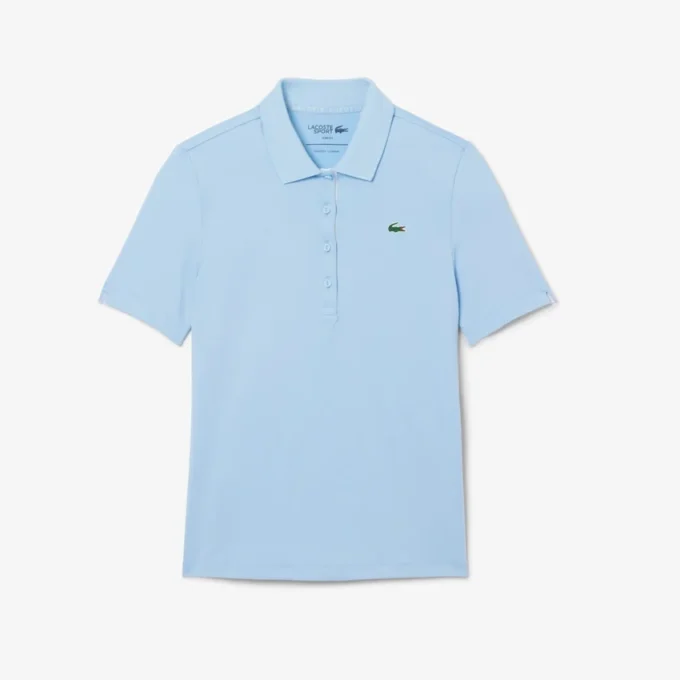 Slim fit golfpolo med UV-beskyttelse for kvinner