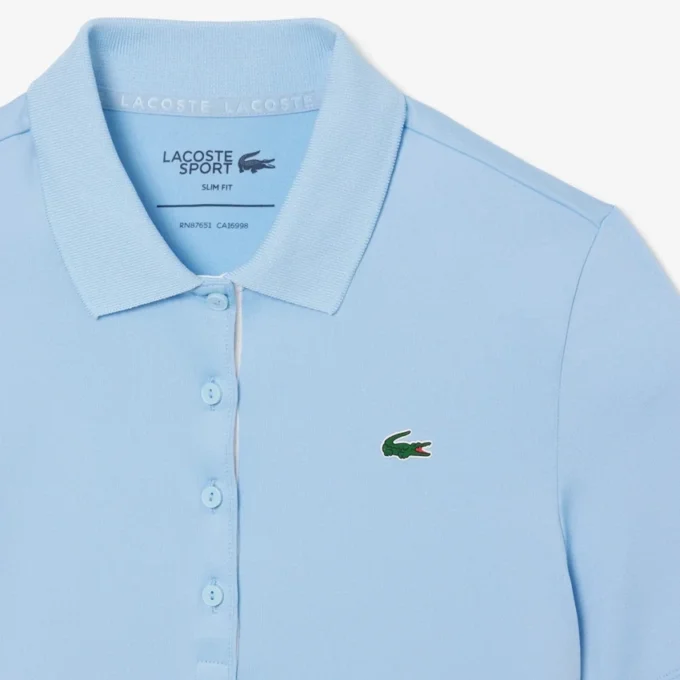 Slim fit golfpolo med UV-beskyttelse for kvinner