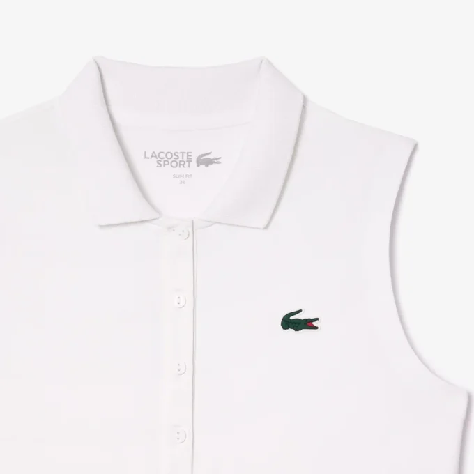 Slim fit golfpolo med UV-beskyttelse for kvinner