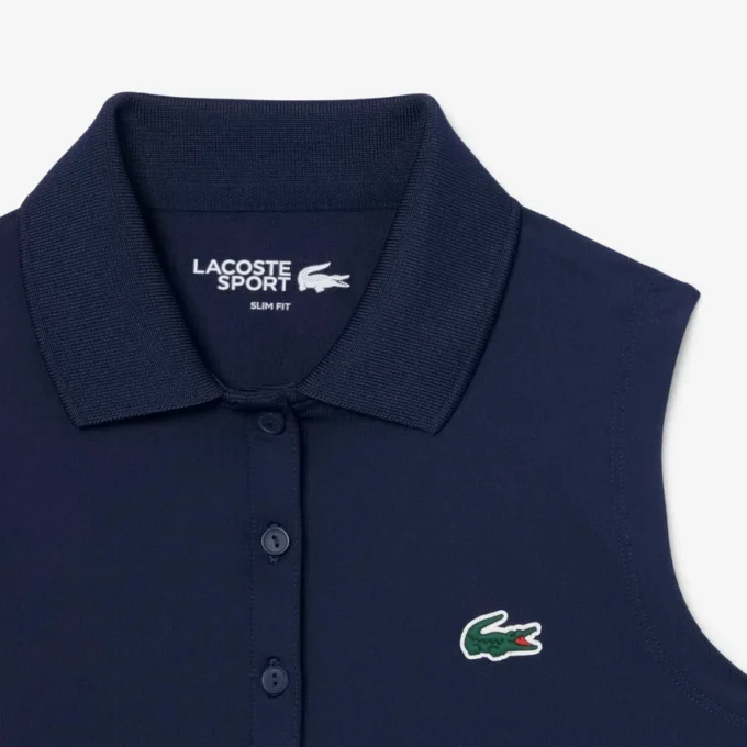 Slim fit golfpolo med UV-beskyttelse for kvinner