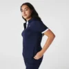 Slim fit golfpolo med UV-beskyttelse for kvinner
