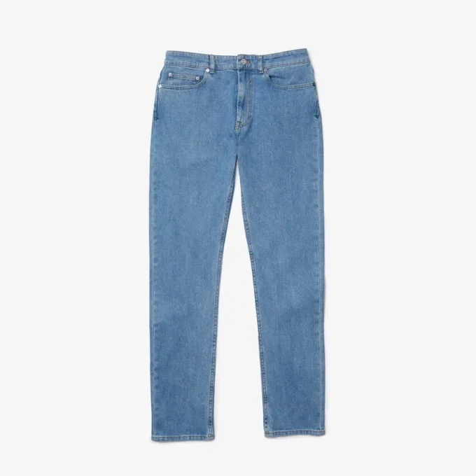 Slim fit-jeans i stretchbomull for menn
