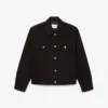 Slim fit-jeansjakke med knapper