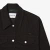 Slim fit-jeansjakke med knapper