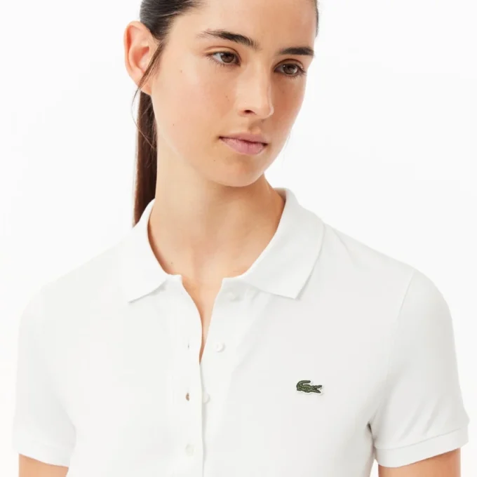 Slim fit L.12.12-pologensere i stretchbomull for kvinner