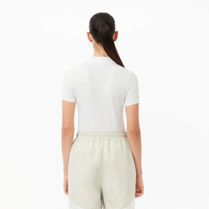 Slim fit L.12.12-pologensere i stretchbomull for kvinner