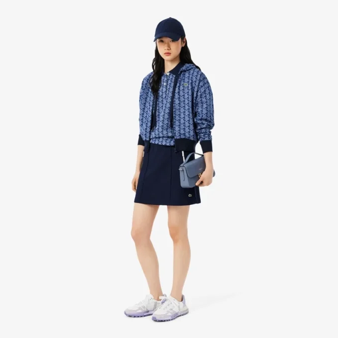Slim Fit Monogram Pologenser for kvinner