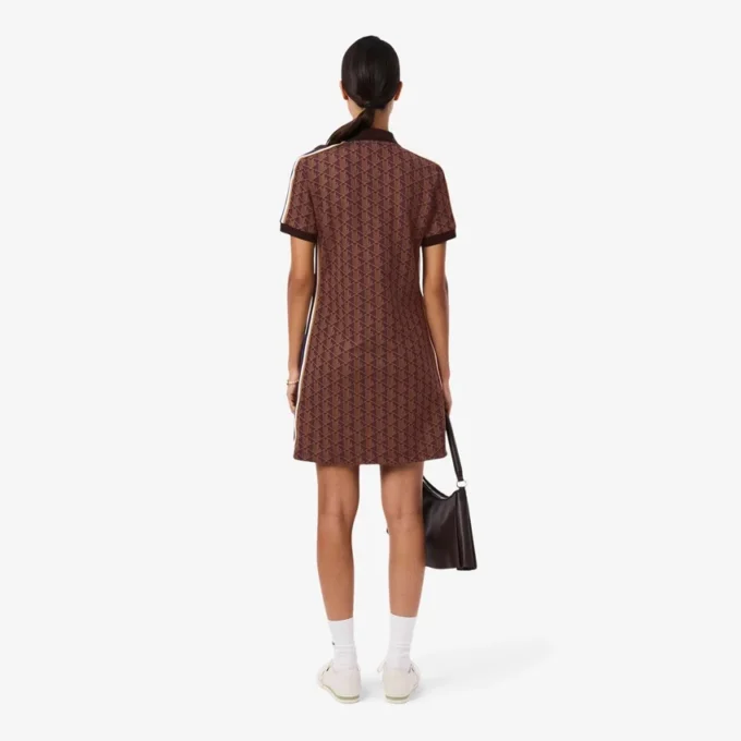 Slim Fit Monogram Pologenser for kvinner