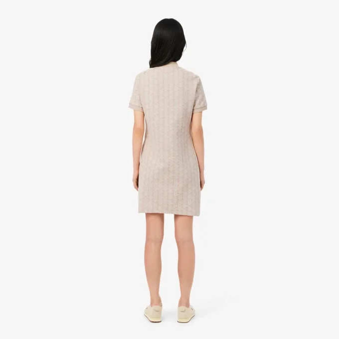 Slim Fit Monogram Pologenser for kvinner