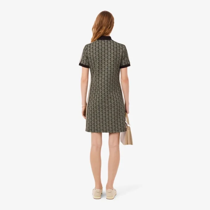 Slim Fit Monogram Pologenser for kvinner